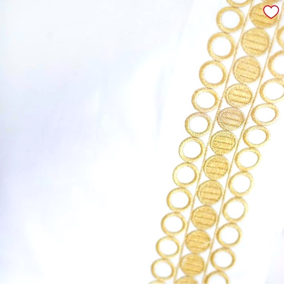 Lilly Pulitzer for Pottery Barn Teen - White - King - Embellished Sheet Set - Picture 3 of 10